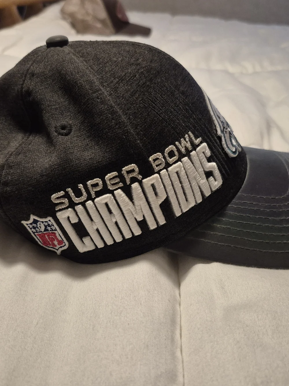 Philadelphia Eagles Black/Green Super Bowl Champions Cap